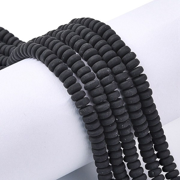 PandaHall Handmade Polymer Clay Beads Strands, for DIY Jewelry Crafts Supplies, Flat Round, Black, 6~7x3mm, Hole: 1.5mm, about...
PandaHall Handmade Polymer Clay Beads Strands, for DIY Jewelry Crafts Supplies, Flat Round, Black, 6~7x3mm, Hole: 1.5mm, about...