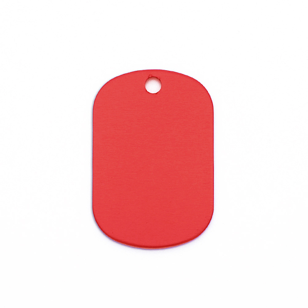 PandaHall Colored Aluminum Pendants, Laser Cut, Double Sided Dog Pet Name Phone Number ID Tag Charm, Oval, Red, 50x29x1mm, Hole: 3mm...
PandaHall Colored Aluminum Pendants, Laser Cut, Double Sided Dog Pet Name Phone Number ID Tag Charm, Oval, Red, 50x29x1mm, Hole: 3mm...
