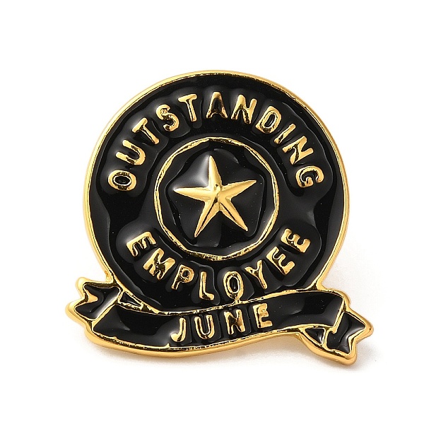 PandaHall Golden Tone Alloy Outstanding Employee of The Month Enamel Pins, Employee Reward Broch, Black, June, 23x24x2mm Alloy+Enamel Others...
PandaHall Golden Tone Alloy Outstanding Employee of The Month Enamel Pins, Employee Reward Broch, Black, June, 23x24x2mm Alloy+Enamel Others...