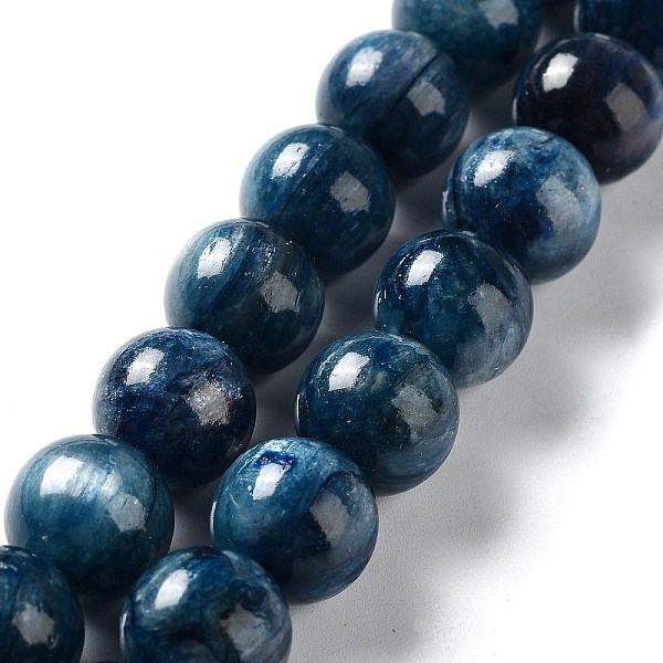 PandaHall Natural Kyanite/Cyanite/Disthene Round Beads Strands, 12mm, Hole: 1mm, about 32pcs/strand, 15.7 inch Kyanite Round
PandaHall Natural Kyanite/Cyanite/Disthene Round Beads Strands, 12mm, Hole: 1mm, about 32pcs/strand, 15.7 inch Kyanite Round