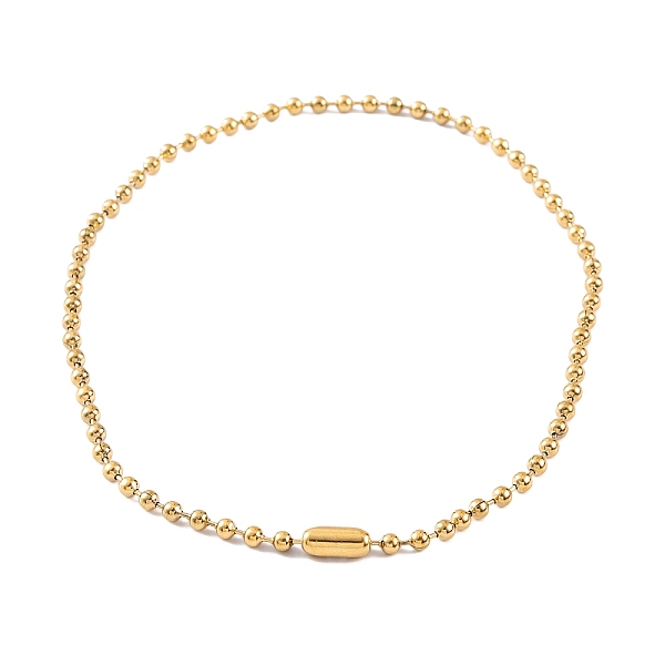 PandaHall Ion Plating(IP) 304 Stainless Steel Ball Chain Necklaces for Women, Real 18K Gold Plated, 15.94 inch(40.5cm), bead: 4mm 304...
PandaHall Ion Plating(IP) 304 Stainless Steel Ball Chain Necklaces for Women, Real 18K Gold Plated, 15.94 inch(40.5cm), bead: 4mm 304...