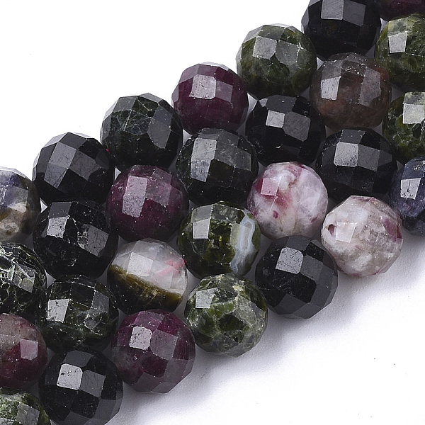PandaHall Natural Tourmaline Beads Strands, Faceted, Round, 4~4.5x4mm, Hole: 1mm, about 49pcs/strand, 7.48 inch Tourmaline Round
PandaHall Natural Tourmaline Beads Strands, Faceted, Round, 4~4.5x4mm, Hole: 1mm, about 49pcs/strand, 7.48 inch Tourmaline Round