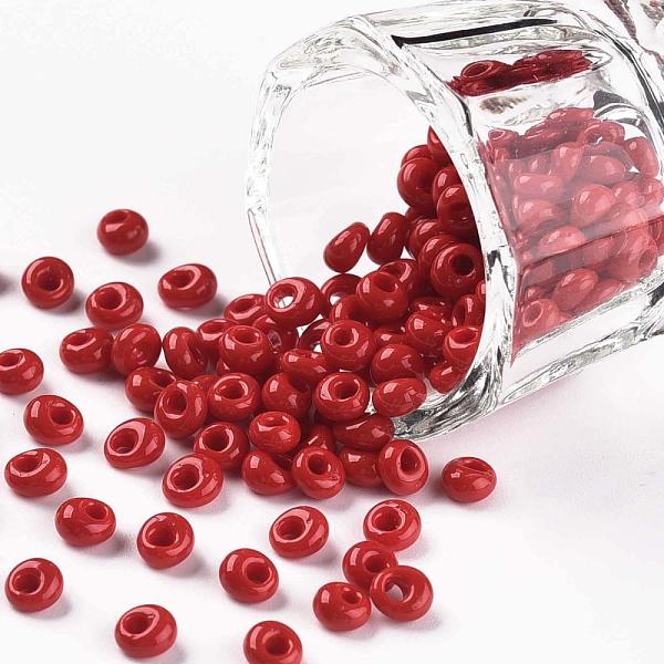 PandaHall TOHO Short Magatama Beads, Japanese Seed Beads, (45) Opaque Pepper Red, 4.5x4x3mm, Hole: 1.2mm, about 450g/bag Glass Red
PandaHall TOHO Short Magatama Beads, Japanese Seed Beads, (45) Opaque Pepper Red, 4.5x4x3mm, Hole: 1.2mm, about 450g/bag Glass Red