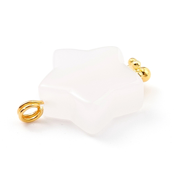PandaHall Natural White Jade Charms, with Brass Eye Pin & Alloy Daisy Spacer Beads, Golden, Star, 17x12.5x4.5mm, Hole: 1.8mm White Jade Star
PandaHall Natural White Jade Charms, with Brass Eye Pin & Alloy Daisy Spacer Beads, Golden, Star, 17x12.5x4.5mm, Hole: 1.8mm White Jade Star