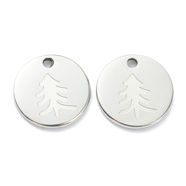 PandaHall 304 Stainless Steel Charms, Flat Round with Tree, Stainless Steel Color, 11.5x1mm, Hole: 1.5mm 304 Stainless Steel Flat Round
PandaHall 304 Stainless Steel Charms, Flat Round with Tree, Stainless Steel Color, 11.5x1mm, Hole: 1.5mm 304 Stainless Steel Flat Round