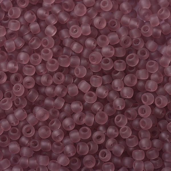 PandaHall TOHO Round Seed Beads, Japanese Seed Beads, (6F) Transparent Frost Light Amethyst, 11/0, 2.2mm, Hole: 0.8mm, about 5555pcs/50g..., Purple
PandaHall TOHO Round Seed Beads, Japanese Seed Beads, (6F) Transparent Frost Light Amethyst, 11/0, 2.2mm, Hole: 0.8mm, about 5555pcs/50g..., Purple