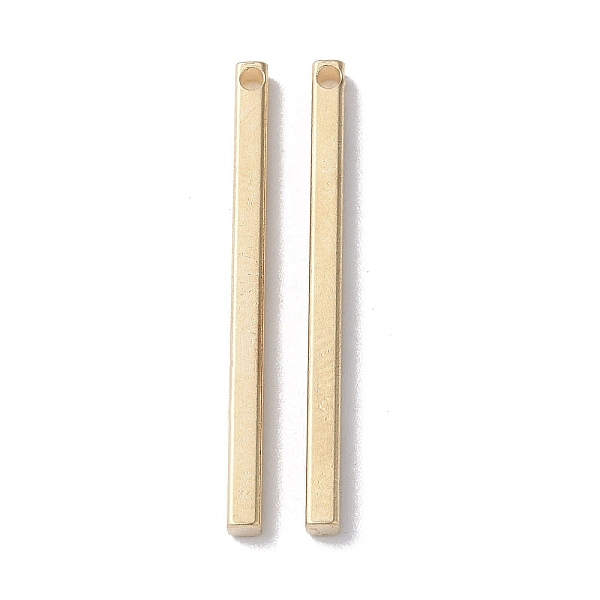 PandaHall Brass Pendants, Rectangle, Light Gold, 30x2x2mm, Hole: 1.2mm Brass Rectangle
PandaHall Brass Pendants, Rectangle, Light Gold, 30x2x2mm, Hole: 1.2mm Brass Rectangle