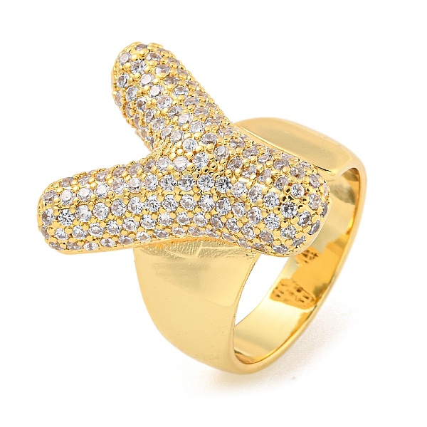 PandaHall Brass Micro Pave Clear Cubic Zirconia Letter Open Cuff Ring for Women, Real 18K Gold Plated, Letter Y, 23.5x19.5mm, Inner Diameter...
PandaHall Brass Micro Pave Clear Cubic Zirconia Letter Open Cuff Ring for Women, Real 18K Gold Plated, Letter Y, 23.5x19.5mm, Inner Diameter...