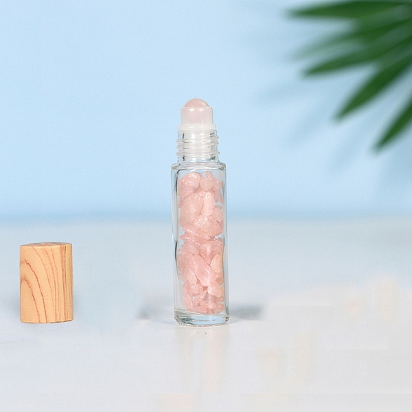 PandaHall Natural Rose Quartz Roller Ball Bottles, with Plastic Cover, SPA Aromatherapy Essemtial Oil Empty Glass Bottle, 2x8.5cm, Capacity...
PandaHall Natural Rose Quartz Roller Ball Bottles, with Plastic Cover, SPA Aromatherapy Essemtial Oil Empty Glass Bottle, 2x8.5cm, Capacity...