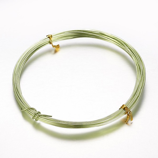 PandaHall Round Aluminum Craft Wire, for Beading Jewelry Craft Making, Green Yellow, 18 Gauge, 1mm, 10m/roll(32.8 Feet/roll) Aluminum Round...
PandaHall Round Aluminum Craft Wire, for Beading Jewelry Craft Making, Green Yellow, 18 Gauge, 1mm, 10m/roll(32.8 Feet/roll) Aluminum Round...