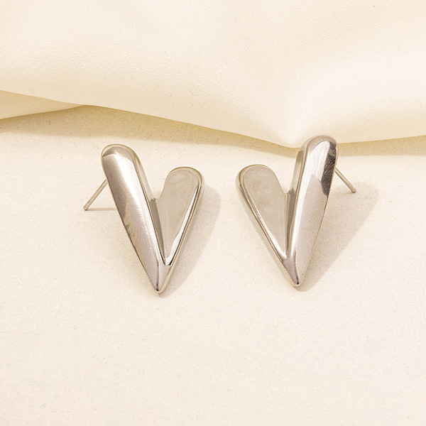 PandaHall Stylish 304 Stainless Steel Heart Stud Earrings for Women 304 Stainless Steel
PandaHall Stylish 304 Stainless Steel Heart Stud Earrings for Women 304 Stainless Steel