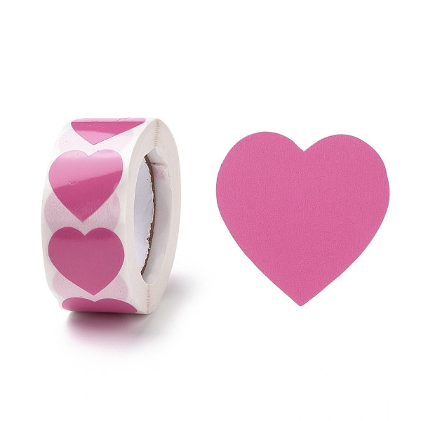 PandaHall Heart Paper Stickers, Adhesive Labels Roll Stickers, Gift Tag, for Envelopes, Party, Presents Decoration, Hot Pink, 25x24x0.1mm...
PandaHall Heart Paper Stickers, Adhesive Labels Roll Stickers, Gift Tag, for Envelopes, Party, Presents Decoration, Hot Pink, 25x24x0.1mm...