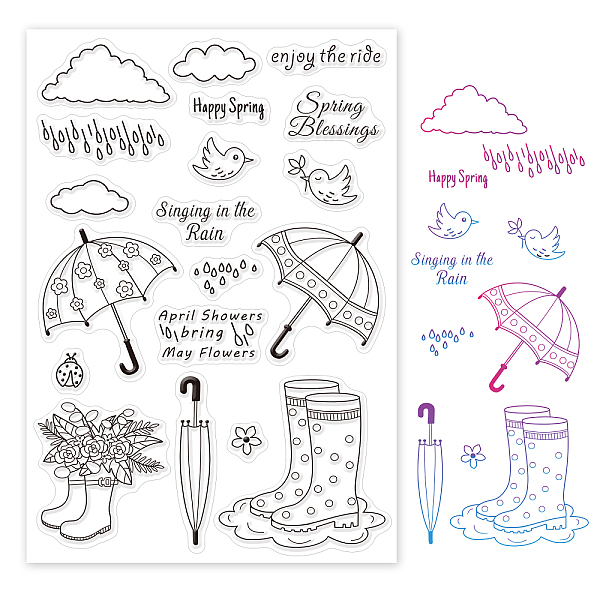 PandaHall PVC Plastic Stamps, for DIY Scrapbooking, Photo Album Decorative, Cards Making, Stamp Sheets, Valentine's day Themed Pattern...
PandaHall PVC Plastic Stamps, for DIY Scrapbooking, Photo Album Decorative, Cards Making, Stamp Sheets, Valentine's day Themed Pattern...