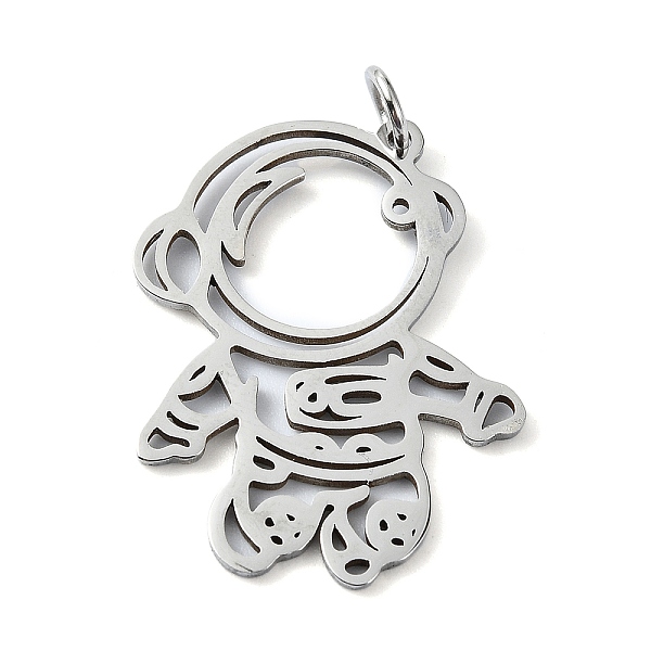 PandaHall 304 Stainless Steel Pendants, with Jump Rings, Laser Cut, Astronaut Charm, Stainless Steel Color, 27x20.5x1mm, Hole: 3mm 304...
PandaHall 304 Stainless Steel Pendants, with Jump Rings, Laser Cut, Astronaut Charm, Stainless Steel Color, 27x20.5x1mm, Hole: 3mm 304...