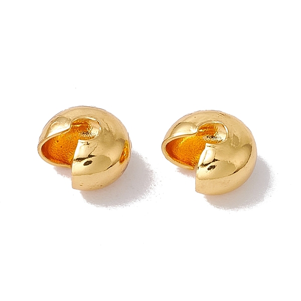 PandaHall Brass Crimp Beads Covers, Cadmium Free & Lead Free, Real 18K Gold Plated, 6x6x4mm, Hole: 3mm Brass
PandaHall Brass Crimp Beads Covers, Cadmium Free & Lead Free, Real 18K Gold Plated, 6x6x4mm, Hole: 3mm Brass