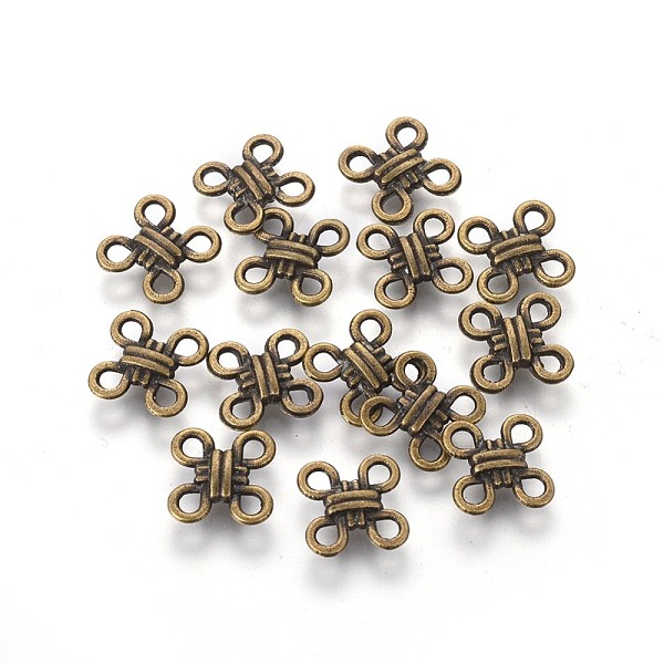 PandaHall Tibetan Style Chandelier Components Links, Chinese Knot, Antique Bronze, Lead Free and Cadmium Free, 10x10x3mm, Hole: 2mm Alloy...
PandaHall Tibetan Style Chandelier Components Links, Chinese Knot, Antique Bronze, Lead Free and Cadmium Free, 10x10x3mm, Hole: 2mm Alloy...