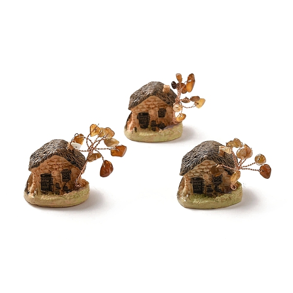 PandaHall Natural Carnelian Chips Tree Decorations, Resin House Base Copper Wire Feng Shui Energy Stone Gift for Home Desktop Decoration...
PandaHall Natural Carnelian Chips Tree Decorations, Resin House Base Copper Wire Feng Shui Energy Stone Gift for Home Desktop Decoration...