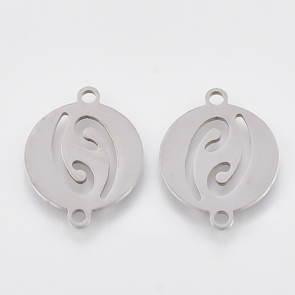 PandaHall 201 Stainless Steel Links connectors, Laser Cut Links, Flat Round, Stainless Steel Color, 20x15x1mm, Hole: 1.5mm 201 Stainless...
PandaHall 201 Stainless Steel Links connectors, Laser Cut Links, Flat Round, Stainless Steel Color, 20x15x1mm, Hole: 1.5mm 201 Stainless...