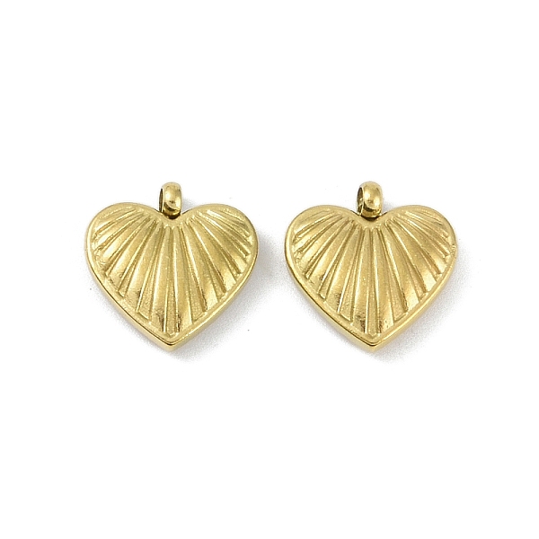 PandaHall Ion Plating(IP) 304 Stainless Steel Charms, Heart Charm, Real 18K Gold Plated, 10.5x10x3mm, Hole: 1.2mm 304 Stainless Steel Heart
PandaHall Ion Plating(IP) 304 Stainless Steel Charms, Heart Charm, Real 18K Gold Plated, 10.5x10x3mm, Hole: 1.2mm 304 Stainless Steel Heart