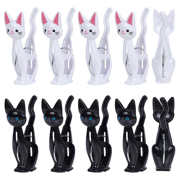 PandaHall DELORIGIN 16Pcs 2 Colors Cat Shape Plastic Kitchen Food Bag Clips, Clothes Pins, Multi-Function Clips, Mixed Color, 72x22x39mm..., Multicolor
PandaHall DELORIGIN 16Pcs 2 Colors Cat Shape Plastic Kitchen Food Bag Clips, Clothes Pins, Multi-Function Clips, Mixed Color, 72x22x39mm..., Multicolor