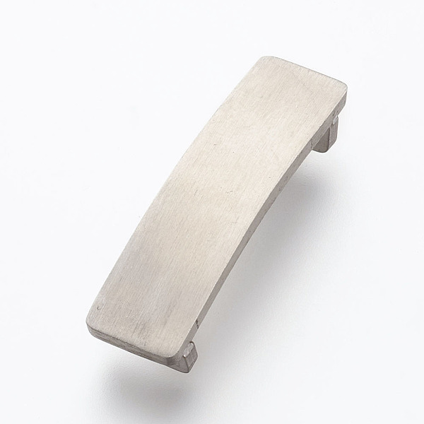 PandaHall 304 Stainless Steel Slide Charms, Rectangle, Stainless Steel Color, 38x10x6mm, Hole: 3x8mm 304 Stainless Steel Rectangle
PandaHall 304 Stainless Steel Slide Charms, Rectangle, Stainless Steel Color, 38x10x6mm, Hole: 3x8mm 304 Stainless Steel Rectangle