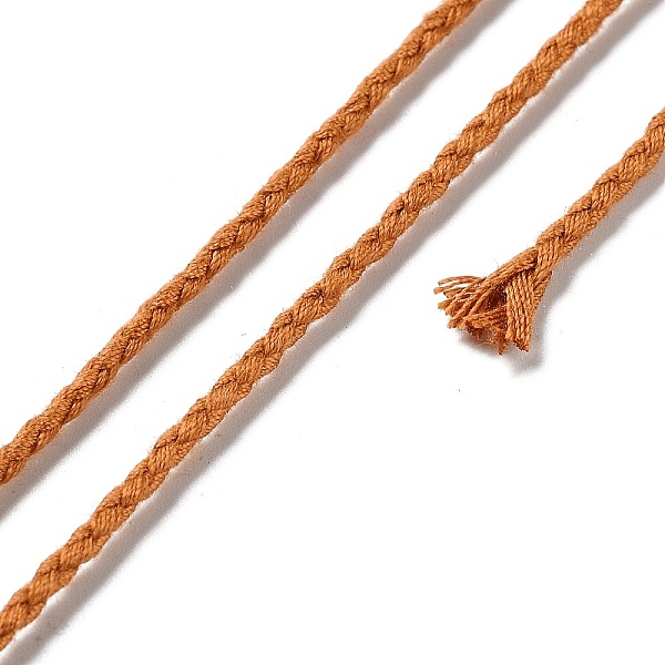 PandaHall 20M Polyester Braided Cord for Jewelry Making, Round, Peru, 2mm, about 21.87 Yards(20m)/Roll Polyester Brown
PandaHall 20M Polyester Braided Cord for Jewelry Making, Round, Peru, 2mm, about 21.87 Yards(20m)/Roll Polyester Brown