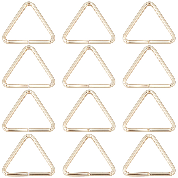 PandaHall SUNNYCLUE Brass Triangle Linking Ring, Buckle Clasps, Quick Link Connector, Fit for Top Drilled Beads, Webbing, Strapping Bags...
PandaHall SUNNYCLUE Brass Triangle Linking Ring, Buckle Clasps, Quick Link Connector, Fit for Top Drilled Beads, Webbing, Strapping Bags...