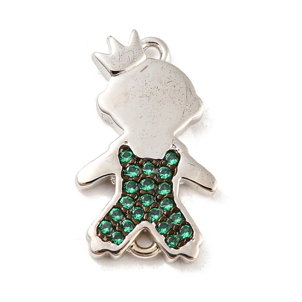 PandaHall Brass Micro Pave Grade AAA Cubic Zirconia Links, Boy, Cadmium Free & Nickel Free & Lead Free, Real Platinum Plated, Green...
PandaHall Brass Micro Pave Grade AAA Cubic Zirconia Links, Boy, Cadmium Free & Nickel Free & Lead Free, Real Platinum Plated, Green...