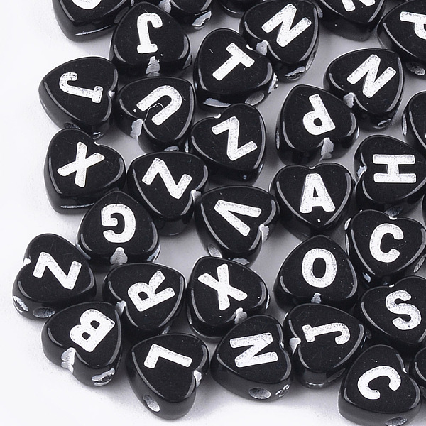 PandaHall Craft Style Acrylic Beads, Horizontal Hole, Heart with Letter, White, 6.5x6.5x4mm, Hole: 1.5mm Acrylic Heart White
PandaHall Craft Style Acrylic Beads, Horizontal Hole, Heart with Letter, White, 6.5x6.5x4mm, Hole: 1.5mm Acrylic Heart White