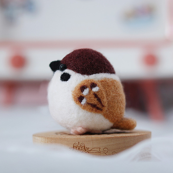 PandaHall Display Decoration DIY Needle Felting Beginner Kits, including Wool, Felting Needle, Foam Board, Instruction, Bird, 50mm Wool Bird
PandaHall Display Decoration DIY Needle Felting Beginner Kits, including Wool, Felting Needle, Foam Board, Instruction, Bird, 50mm Wool Bird