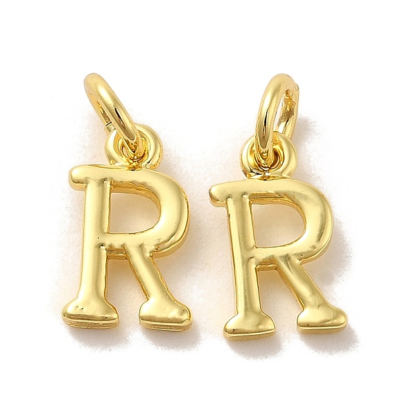 PandaHall Brass Pendants, with Jump Ring, Letter R, 11x6x1.5mm, Ring: 5x1mm, inner diameter: 3mm Brass Letter R
PandaHall Brass Pendants, with Jump Ring, Letter R, 11x6x1.5mm, Ring: 5x1mm, inner diameter: 3mm Brass Letter R