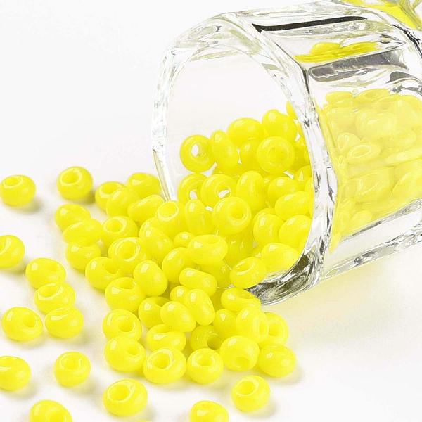 PandaHall TOHO Short Magatama Beads, Japanese Seed Beads, (42) Opaque Dandelion, 4.5x4x3mm, Hole: 1.2mm, about 450g/bag Glass Yellow
PandaHall TOHO Short Magatama Beads, Japanese Seed Beads, (42) Opaque Dandelion, 4.5x4x3mm, Hole: 1.2mm, about 450g/bag Glass Yellow