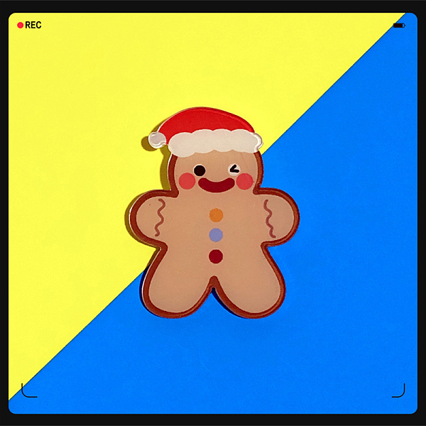 PandaHall Christmas Theme Acrylic Brooch Pin, Badge for Backpack Clothes, Gingerbread Man, 30~50mm Acrylic Gingerbread Man
PandaHall Christmas Theme Acrylic Brooch Pin, Badge for Backpack Clothes, Gingerbread Man, 30~50mm Acrylic Gingerbread Man