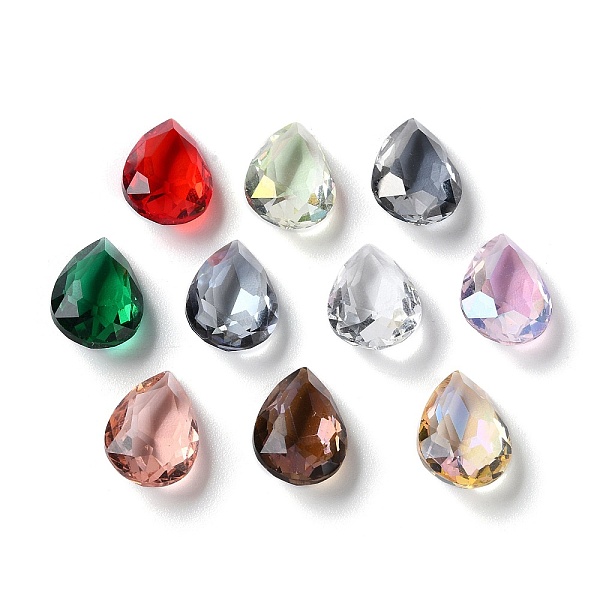 PandaHall Transparent Glass Rhinestone Cabochons, Faceted, Pointed Back, Teardrop, Mixed Color, 14x10x6mm Glass Rhinestone Teardrop..., Multicolor
PandaHall Transparent Glass Rhinestone Cabochons, Faceted, Pointed Back, Teardrop, Mixed Color, 14x10x6mm Glass Rhinestone Teardrop..., Multicolor