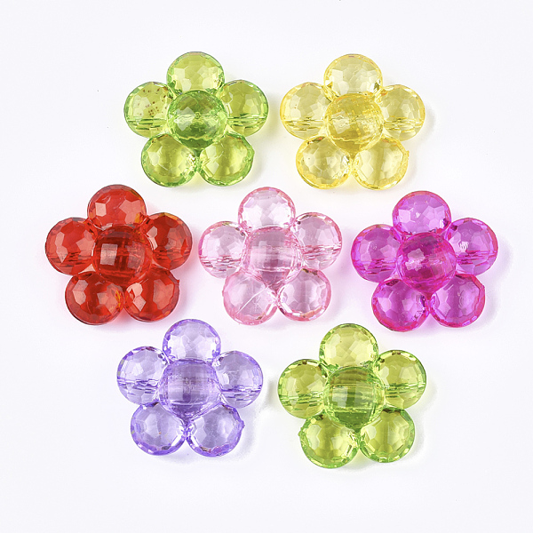 PandaHall Transparent Acrylic Shank Buttons, Flower, Mixed Color, 36x36x14mm, Hole: 3mm, about 82pcs/500g Acrylic Flower Multicolor
PandaHall Transparent Acrylic Shank Buttons, Flower, Mixed Color, 36x36x14mm, Hole: 3mm, about 82pcs/500g Acrylic Flower Multicolor