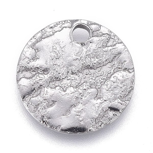 PandaHall 304 Stainless Steel Charms, Textured, Laser Cut, Flat Round, Stainless Steel Color, 10x1mm, Hole: 1.4mm 304 Stainless Steel Flat...
PandaHall 304 Stainless Steel Charms, Textured, Laser Cut, Flat Round, Stainless Steel Color, 10x1mm, Hole: 1.4mm 304 Stainless Steel Flat...