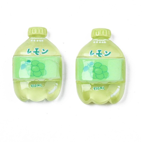 PandaHall Translucence Resin Cabochons, Bottle with Grape Pattern, Light Green, 27x16.5x7mm Resin Bottle
PandaHall Translucence Resin Cabochons, Bottle with Grape Pattern, Light Green, 27x16.5x7mm Resin Bottle