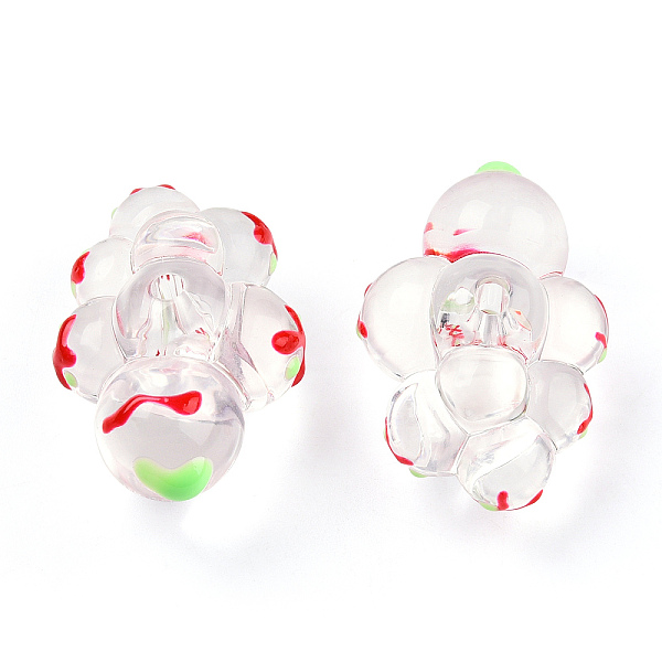 PandaHall Transparent Acrylic Beads, with Enamel, Cloud, Red, 33x22.5x17mm, Hole: 2mm Acrylic Cloud Red
PandaHall Transparent Acrylic Beads, with Enamel, Cloud, Red, 33x22.5x17mm, Hole: 2mm Acrylic Cloud Red
