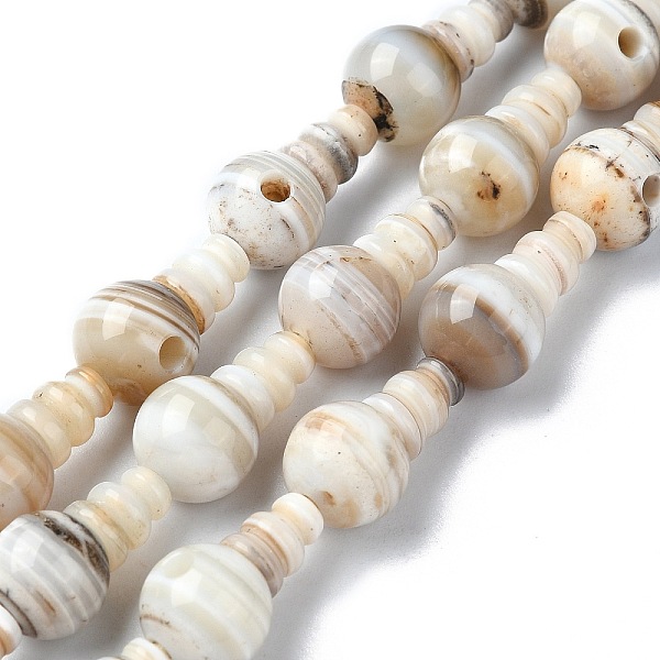 PandaHall Natural Banded Agate 3-Hole Guru Bead Strands, for Buddhist Jewelry Making, T-Drilled Beads, 16x10mm, Hole: 2~2.5mm Banded Agate
PandaHall Natural Banded Agate 3-Hole Guru Bead Strands, for Buddhist Jewelry Making, T-Drilled Beads, 16x10mm, Hole: 2~2.5mm Banded Agate