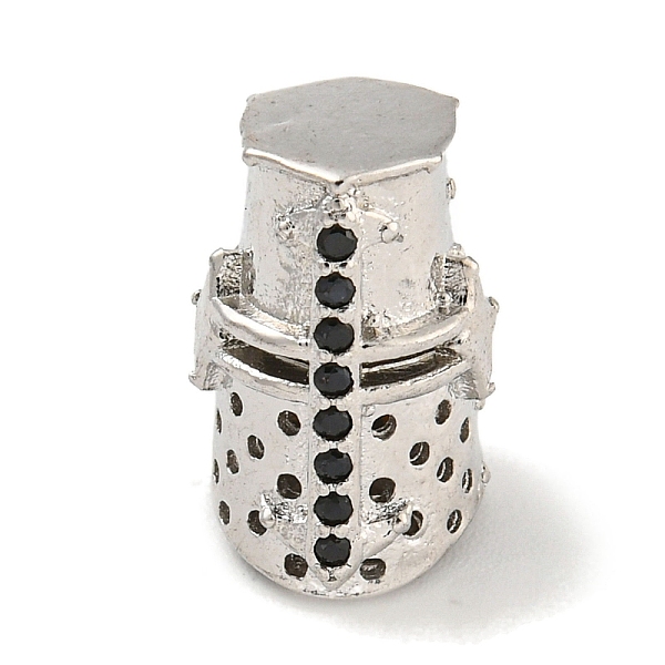PandaHall Brass Micro Pave Black Cubic Zirconia Beads, Helmet, Platinum, 13.5x9x10.5mm, Hole: 2mm Brass+Cubic Zirconia Others Black
PandaHall Brass Micro Pave Black Cubic Zirconia Beads, Helmet, Platinum, 13.5x9x10.5mm, Hole: 2mm Brass+Cubic Zirconia Others Black