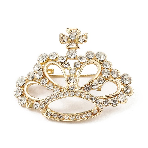 PandaHall Rhinestone Crown Brooch Pin, Alloy Badge for Backpack Clothes, Golden, 36x42x11.5mm Alloy+Rhinestone Crown Clear
PandaHall Rhinestone Crown Brooch Pin, Alloy Badge for Backpack Clothes, Golden, 36x42x11.5mm Alloy+Rhinestone Crown Clear