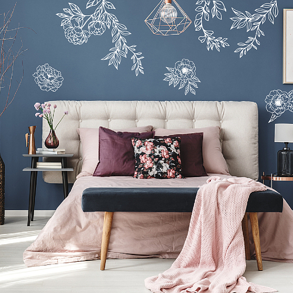 PandaHall PVC Self Adhesive Wall Stickers, Washing Machine Warterproof Decals for Home Living Room Bedroom Wall Decoration, Flower...
PandaHall PVC Self Adhesive Wall Stickers, Washing Machine Warterproof Decals for Home Living Room Bedroom Wall Decoration, Flower...
