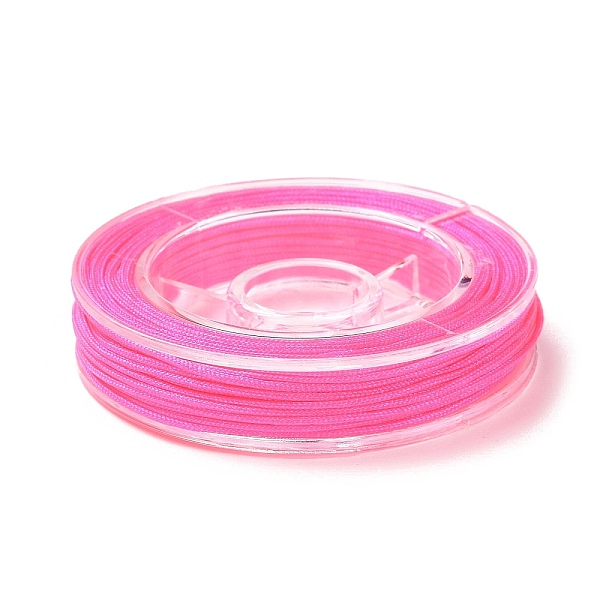 PandaHall Nylon Thread for Jewelry Making, Deep Pink, 0.8mm, about 7~9m/roll Nylon
PandaHall Nylon Thread for Jewelry Making, Deep Pink, 0.8mm, about 7~9m/roll Nylon