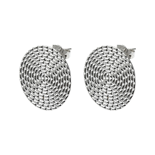 PandaHall 304 Stainless Steel Stud Earring Findings, with Loop, Flat Round, Stainless Steel Color, 20mm, Hole: 3mm, Pin: 10.5mm, Pin...
PandaHall 304 Stainless Steel Stud Earring Findings, with Loop, Flat Round, Stainless Steel Color, 20mm, Hole: 3mm, Pin: 10.5mm, Pin...