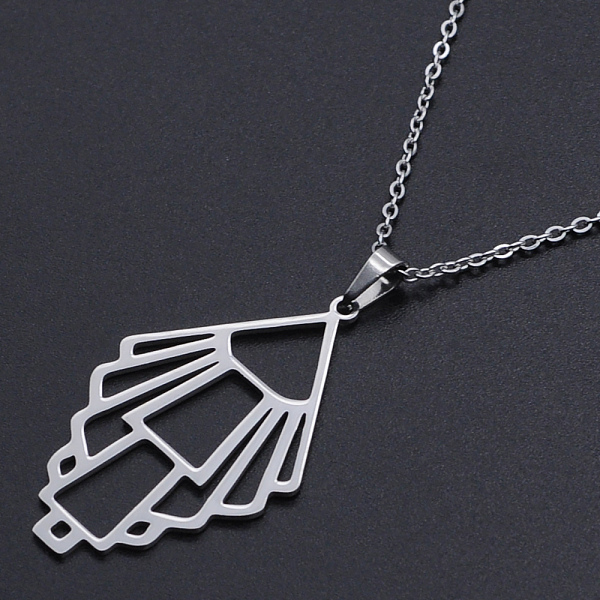 PandaHall 201 Stainless Steel Pendant Necklaces, with Cable Chains and Lobster Claw Clasps, Stainless Steel Color, 17.71 inch(45cm), 1.5mm...
PandaHall 201 Stainless Steel Pendant Necklaces, with Cable Chains and Lobster Claw Clasps, Stainless Steel Color, 17.71 inch(45cm), 1.5mm...