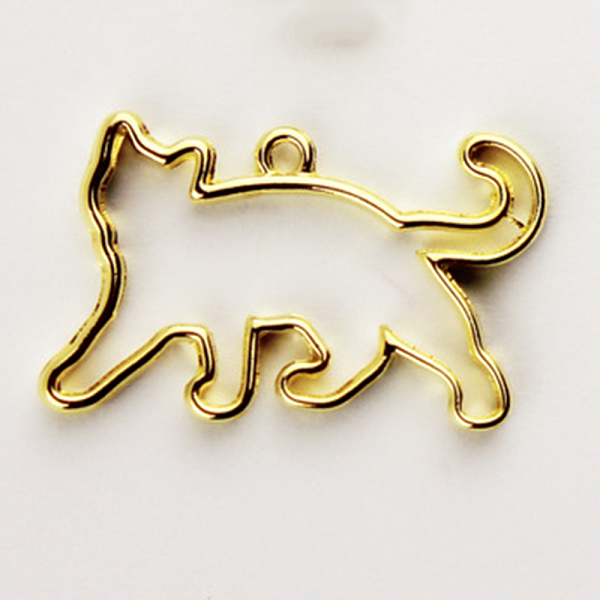 PandaHall Alloy Open Back Bezel Pendants, For DIY UV Resin, Epoxy Resin, Pressed Flower Jewelry, Cadmium Free & Lead Free, Cat, Golden...
PandaHall Alloy Open Back Bezel Pendants, For DIY UV Resin, Epoxy Resin, Pressed Flower Jewelry, Cadmium Free & Lead Free, Cat, Golden...
