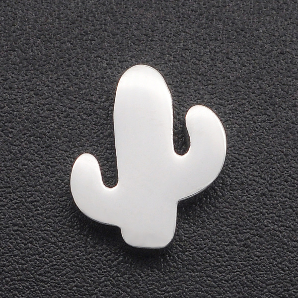 PandaHall 201 Stainless Steel Charms, for Simple Necklaces Making, Stamping Blank Tag, Laser Cut, Cactus, Stainless Steel Color, 10x8.5x3mm...
PandaHall 201 Stainless Steel Charms, for Simple Necklaces Making, Stamping Blank Tag, Laser Cut, Cactus, Stainless Steel Color, 10x8.5x3mm...