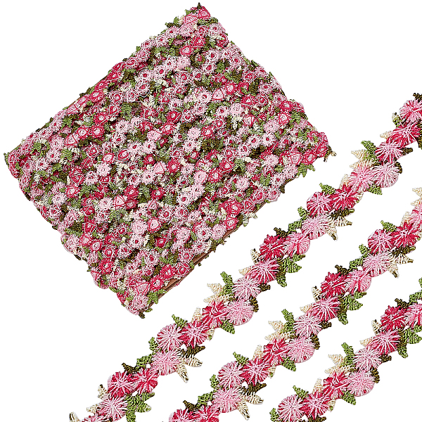 PandaHall GORGECRAFT 5 Yards Flower Lace Edge Trim Ribbon 14MM Width Deep Pink Floral Edging Trimmings Polyester Fabric Embroidered Applique...
PandaHall GORGECRAFT 5 Yards Flower Lace Edge Trim Ribbon 14MM Width Deep Pink Floral Edging Trimmings Polyester Fabric Embroidered Applique...
