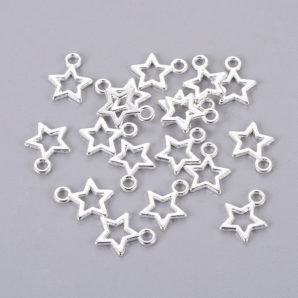 PandaHall Tibetan Style Alloy Pendants, Lead Free and Cadmium Free, Star, Silver Color Plated, about 10mm wide, 12mm long, hole: 2mm Alloy...
PandaHall Tibetan Style Alloy Pendants, Lead Free and Cadmium Free, Star, Silver Color Plated, about 10mm wide, 12mm long, hole: 2mm Alloy...