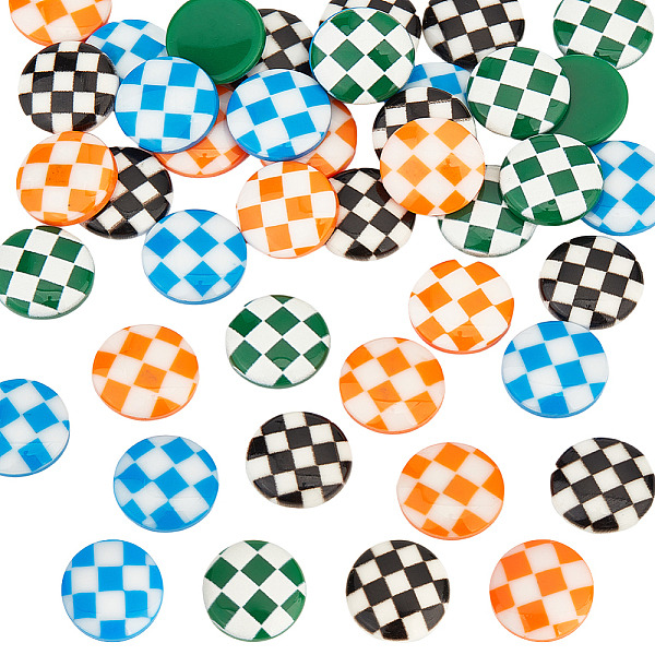 PandaHall DICOSMETIC 40Pcs 4 Colors Plastic Cabochons, Flat Round with Tartan Pattern, Mixed Color, 15x4mm, 10pcs/color Plastic Flat Round..., Multicolor
PandaHall DICOSMETIC 40Pcs 4 Colors Plastic Cabochons, Flat Round with Tartan Pattern, Mixed Color, 15x4mm, 10pcs/color Plastic Flat Round..., Multicolor
